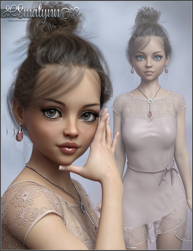 SASE Emalynn for Genesis 8 and 8.1 Female