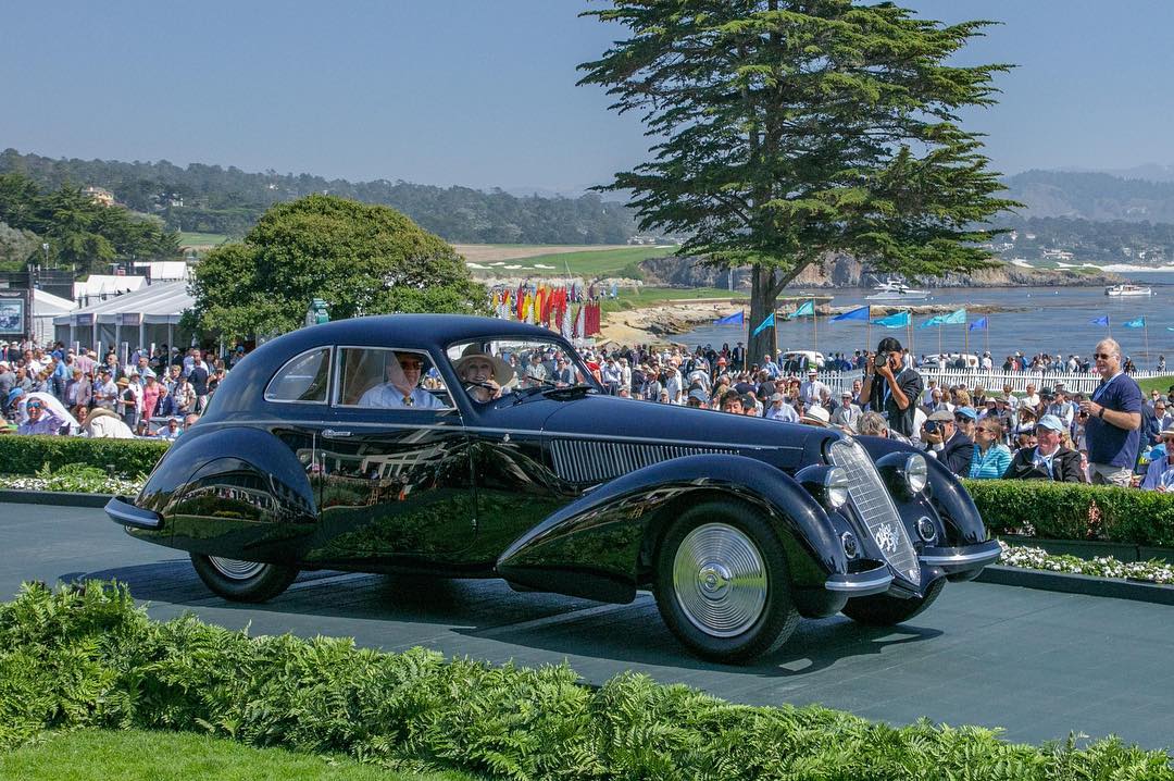 1937 Alfa Romeo 8C 2900B Touring Berlinetta wins 2018 Pebble Bea