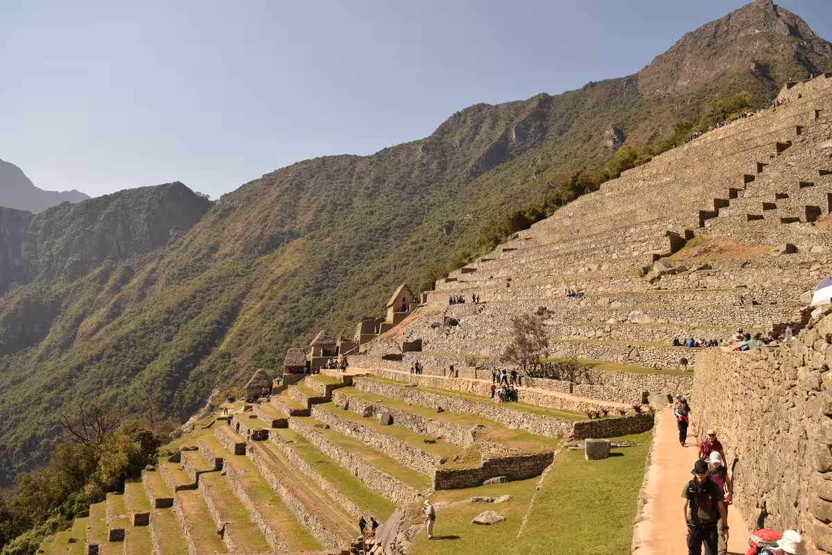  Guided Tour at
									Machu Picchu