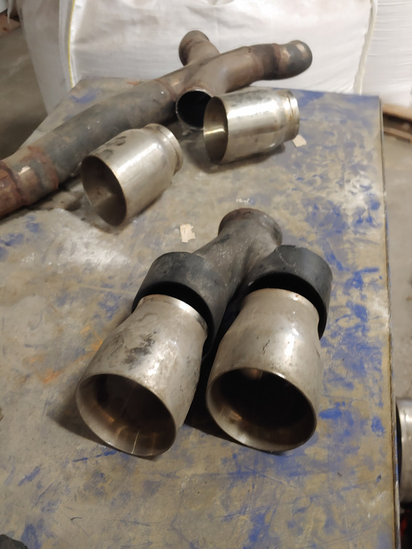 Larger exhaust tips Jeep Trackhawk Forum