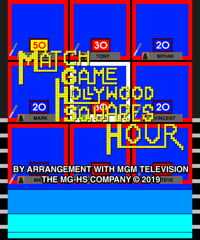 MATCH GAME/HOLLYWOOD SQUARES HOUR [NBC] Episode 29 NGC Net Game