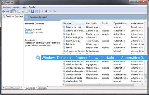 DESACTIVAR WINDOWS DEFENDER 6