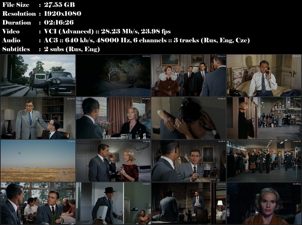 Na sever severozápadní linkou / North by Northwest (1959)