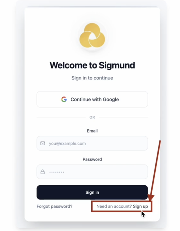 Create Account