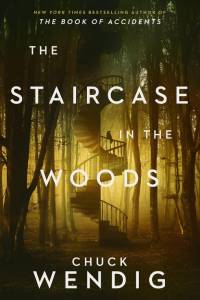 The cover for The Staircase in the Woods
