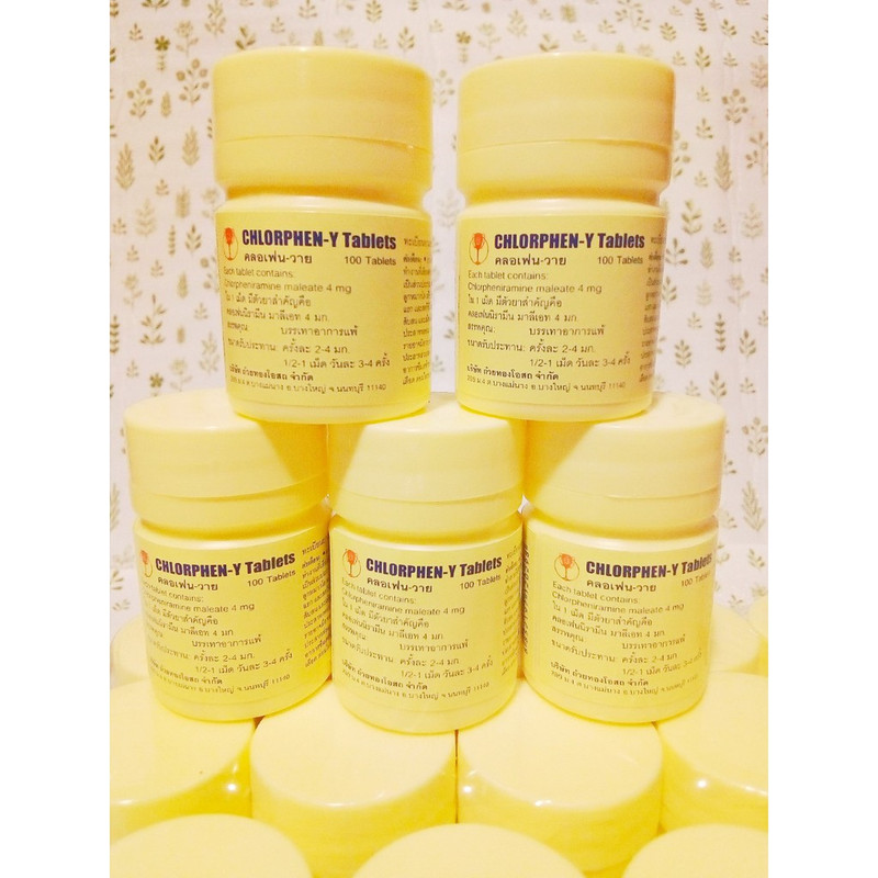 ChlorphenY 4 mg/100 tablets Store