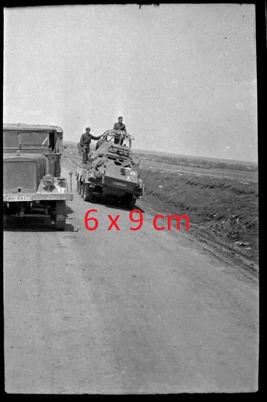 Achtrad Panzerspähwagen Funkwagen SdKfz 263 Trup