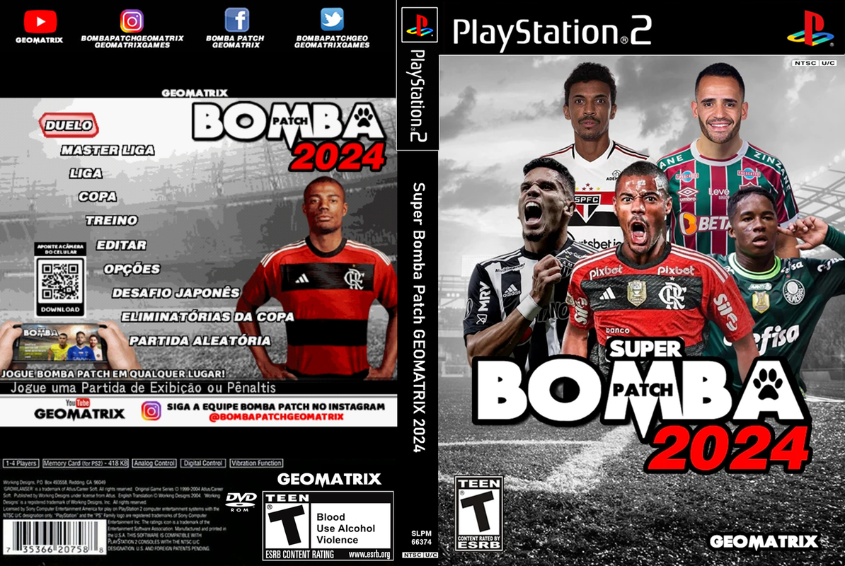 Super Bomba Patch GEOMATRIX  (Abril) - 2024