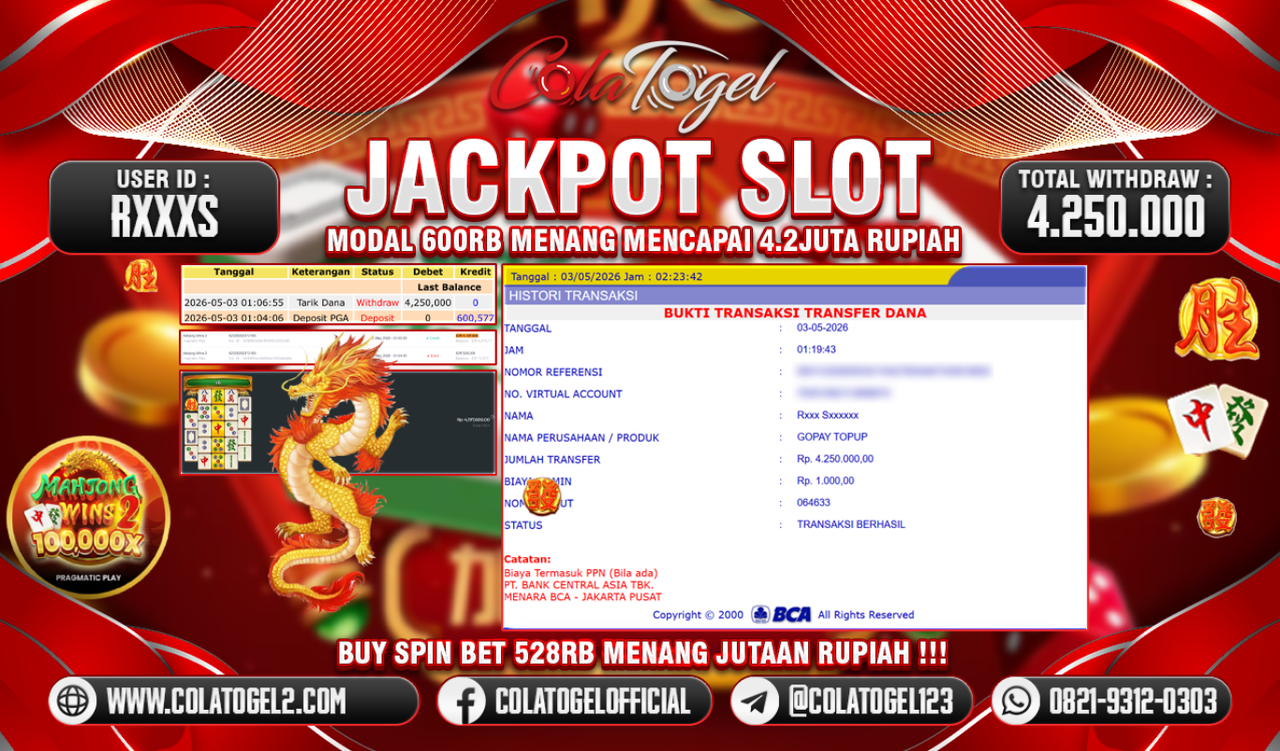 JACKPOT SLOT GACOR!!