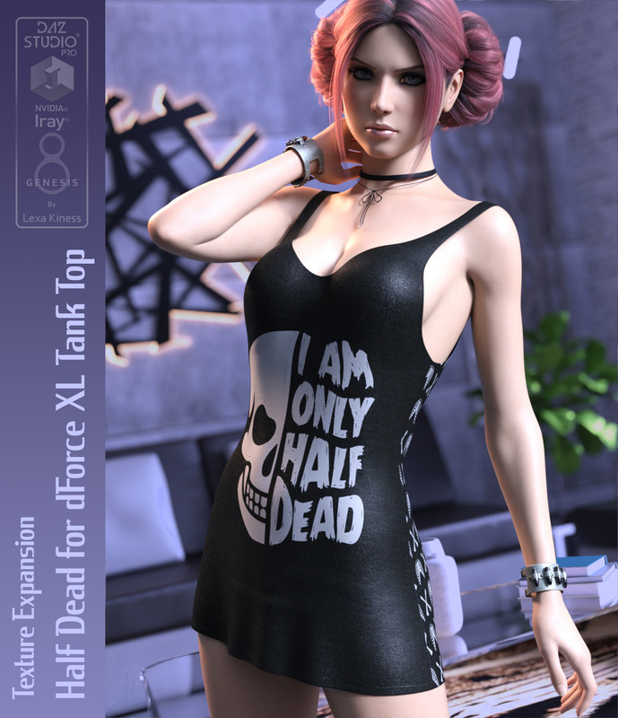 Half Dead for dForce XL Tank Top