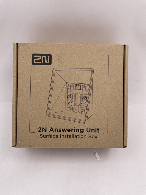 2N TELECOMMUNICATIONS INDOOR ANSWERING SURFACE INSTALLATION BOX