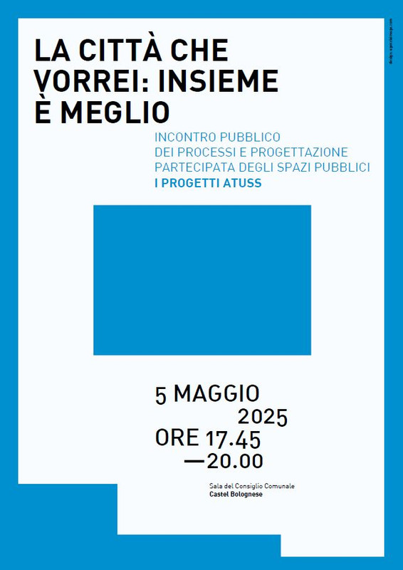 Rigenerazione del centro storico: il 5 maggio l’incontro “La città che vorrei: insieme è meglio”