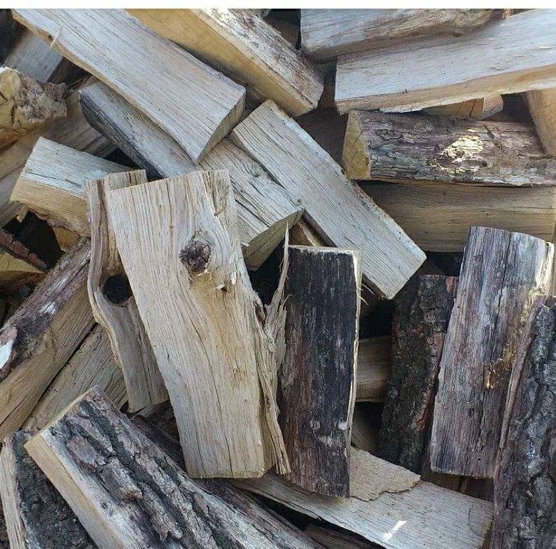 Колотые дрова из дуба и сосны с доставкой в Харькове