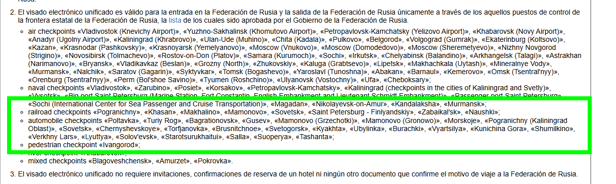 Bienvenido a la página web del Departamento Consular del Min - Visado para Rusia - Forum Russia, Baltics and Europe in the former USSR