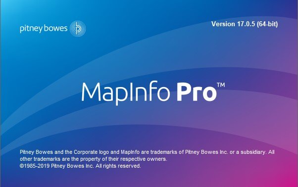 Pitney Bowes MapInfo Pro v17.0.5 Build 9 (x64)