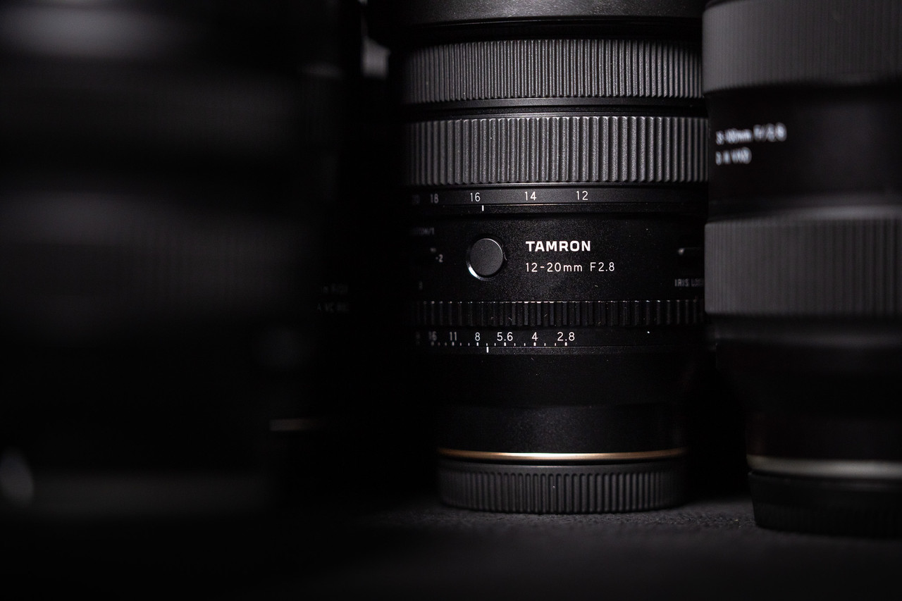 Tamron 12-20mm F2.8 lens