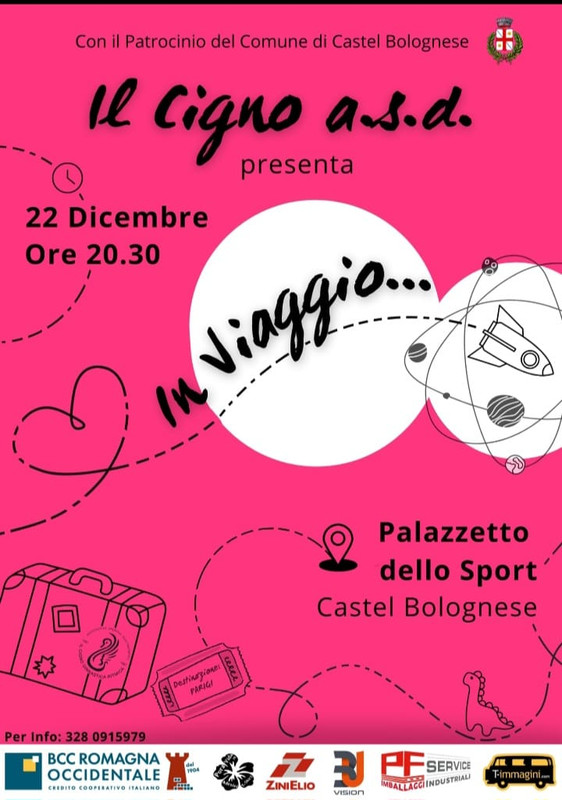 Il Cigno presenta “In Viaggio”, domenica 22 dicembre Il Cigno presenta “In Viaggio”, domenica 22 dicembre