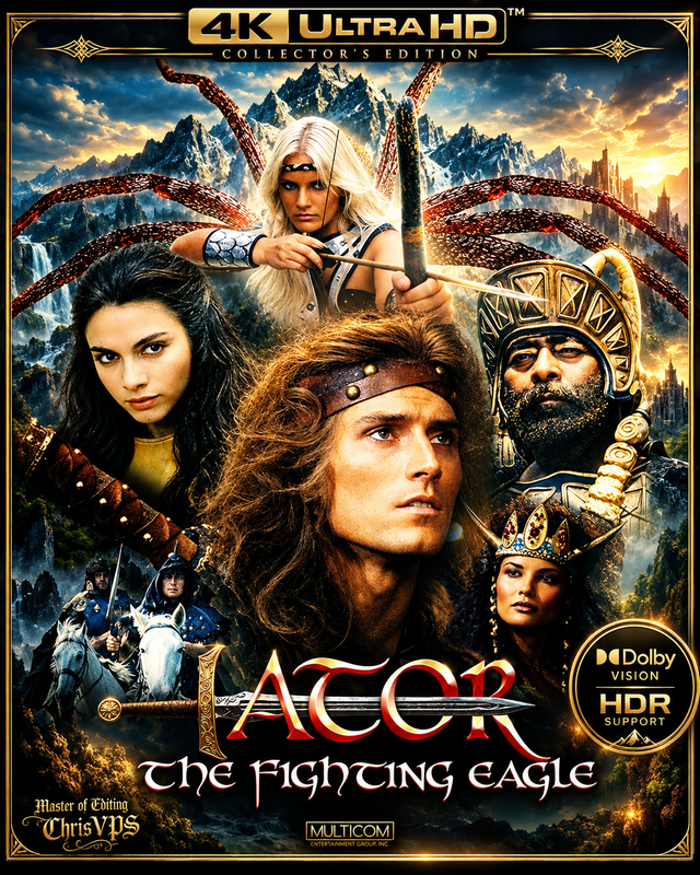 Ator - Walczący Orzeł / Ator: The Fighting Eagle (1982) MULTI.HDR.DoVi.Hybrid.2160p.BDRemux.FLAC.AC3-ChrisVPS / LEKTOR AI i NAPISY