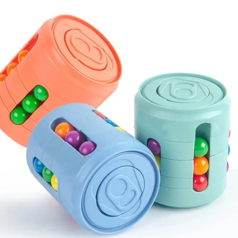 Multiple Function Fidget Spinner Magic Colorful Beans