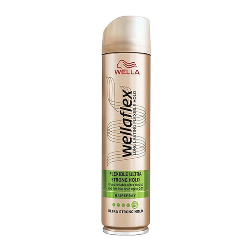 Лак для волос Wella Wellaflex Silk finish & Hold 5 Ultra Strong Hold, 400 мл