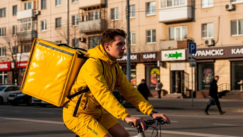 Работа курьером Яндекс Еды в Саратове