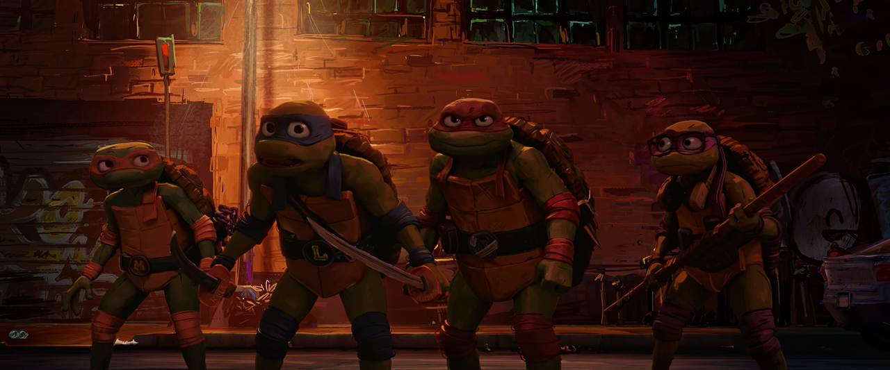 Teenage Mutant Ninja Turtles Mutant Mayhem (2023) (1080p WEB-RIP AV1 Opus) [NeoNyx343] - [00:22:50.9