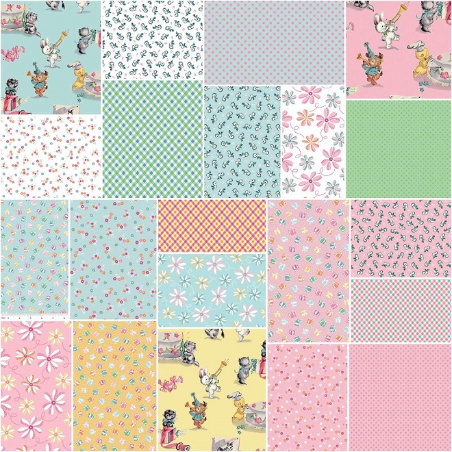 Lindsay Wilkes Perfect Party 21 Fat Quarters Penny Rose Fabrics