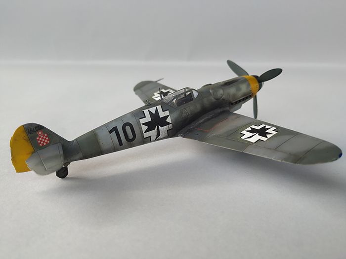 Bf-109G 2.Lj, Hasegawa i Revell 1/72 IMG-20200924-124153