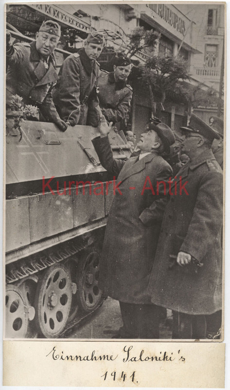 2Foto Wehrmacht Griechenland Saloniki 1941