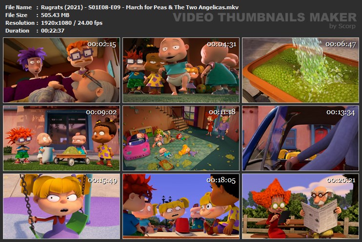 Rugrats (2021) - S01E08-E09 - March for Peas & The Two Angelicas.mkv