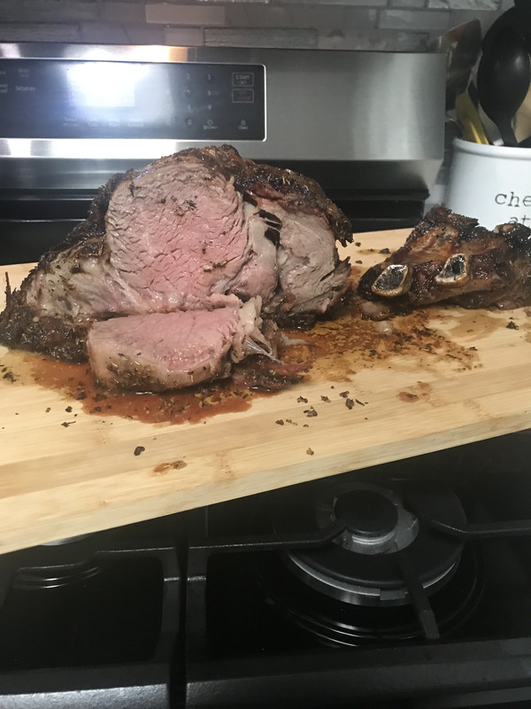 First Time Rib Roast Food and Drink