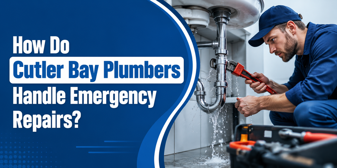 How Do Cutler Bay Plumbers Handle Emergency Repairs