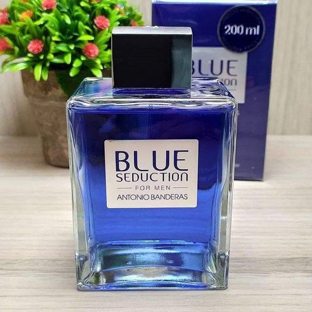 Perfume Antonio Banderas Blue Seduction Masculino – Eau de Toilette 200ml