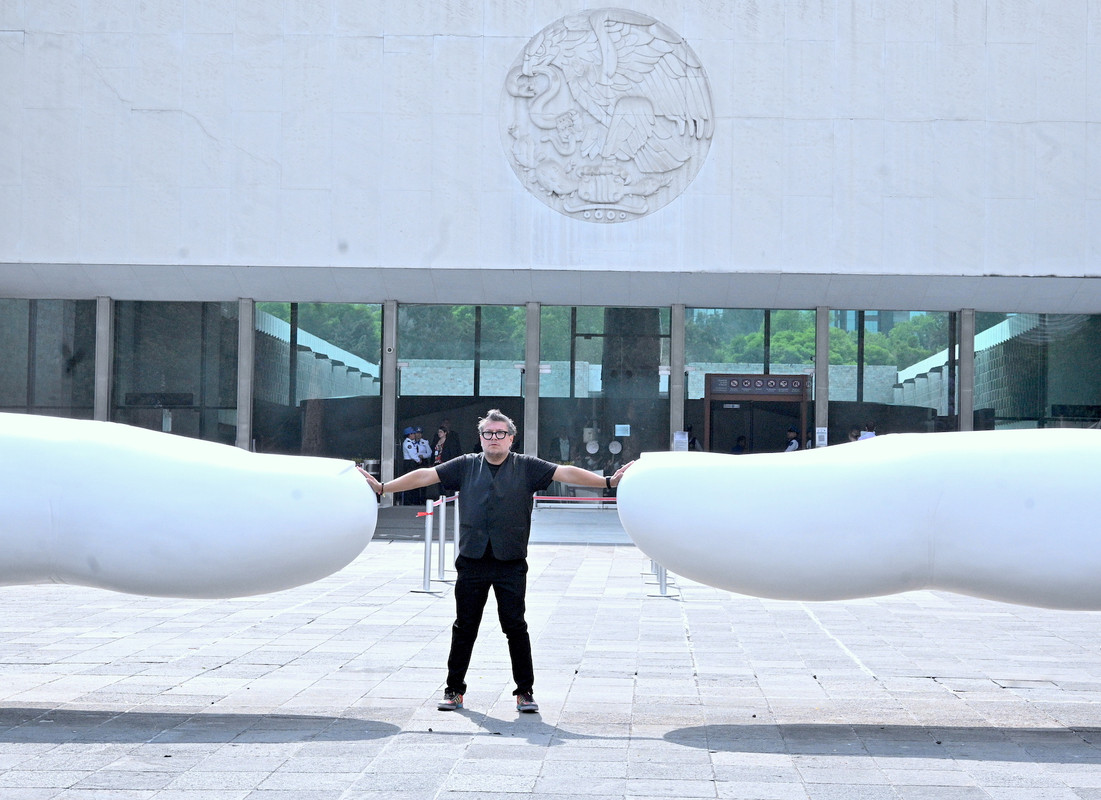 La obra monumental de Rivelino llega al Museo Nacional de Antropolog&ia