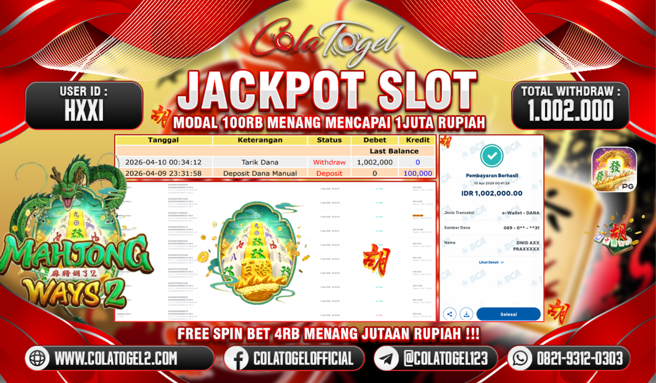 JACKPOT SLOT GACORR!!