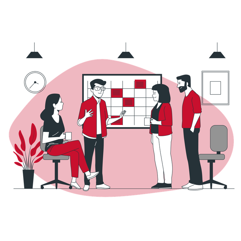 Community Meeting Illustration