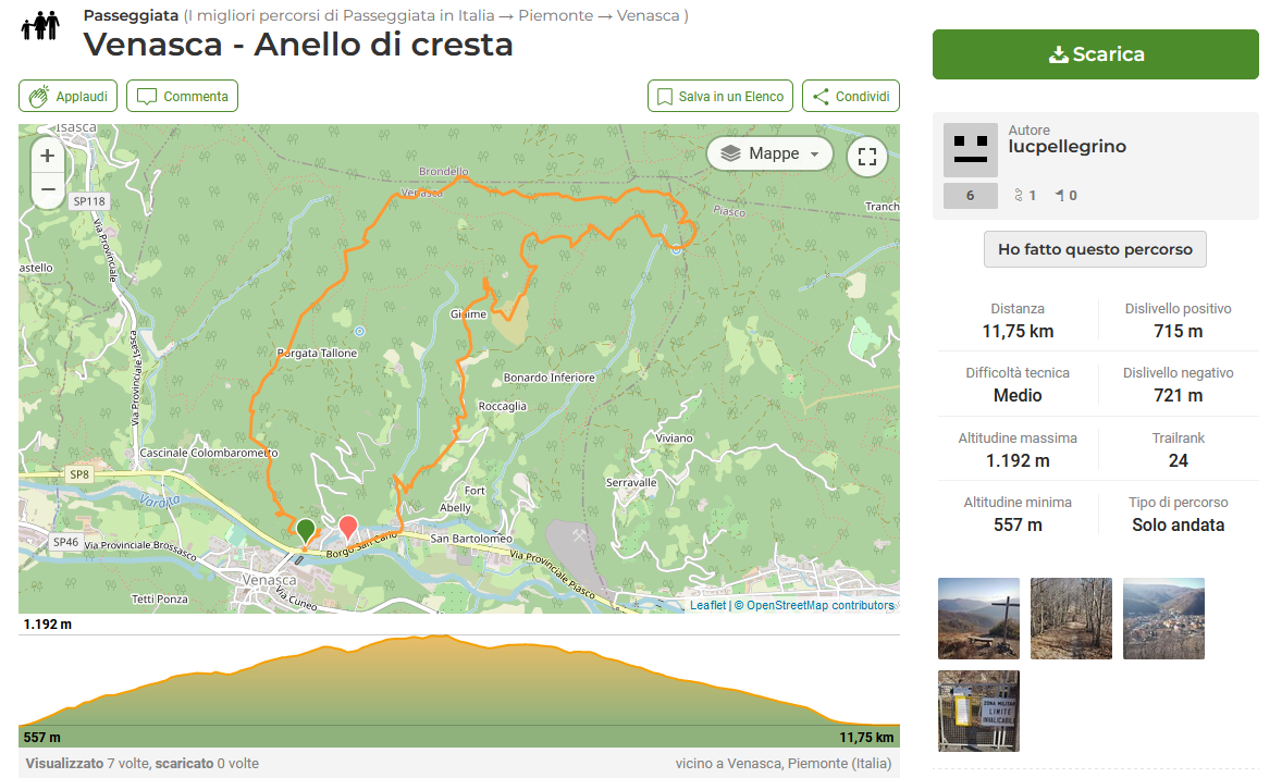 2022-01-21 12_59_32-Wikiloc _ Percorso Venasca - Anello di cresta – Mozilla Firefox