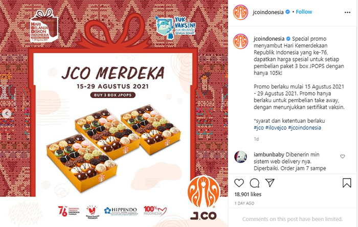 Promo J.CO