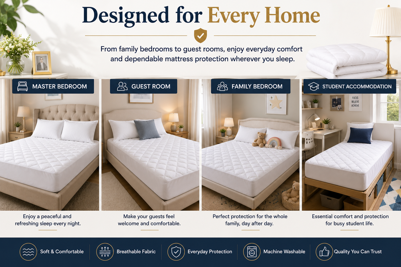 Clean Luxury Bedroom Sanctuary Showcase