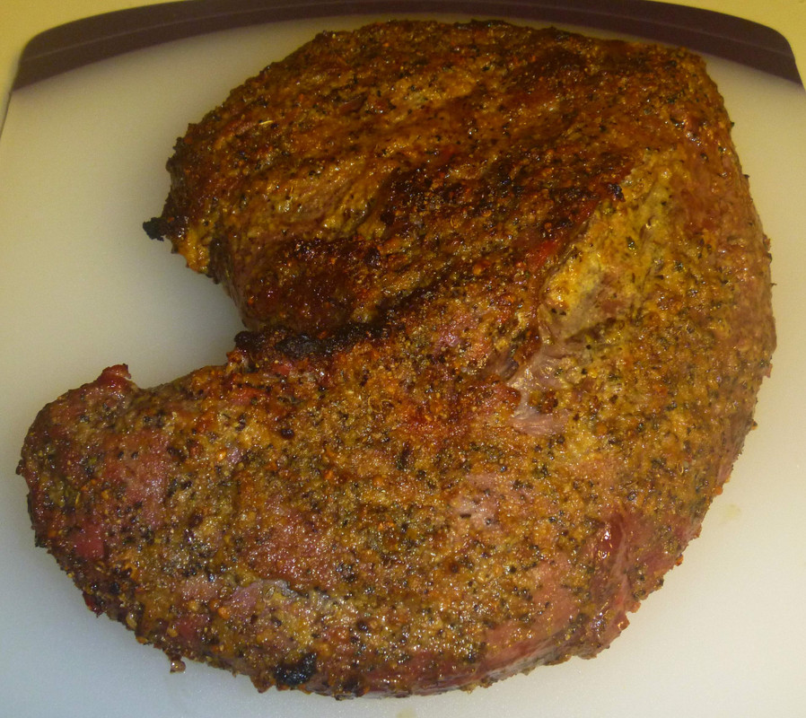 Oven Roasted Tri-Tip - Mustard Horseradish Peppercorn Rub - Whol