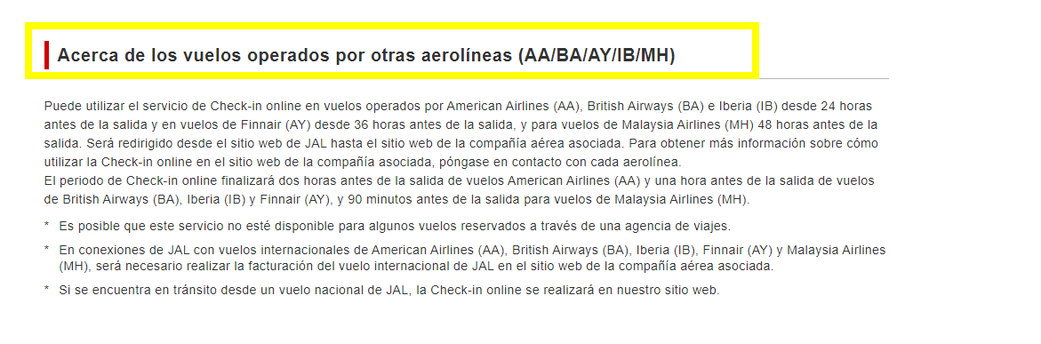 JAL: *Acerca de la facturación web* - Japan Airlines JAL - Foro Aviones, Aeropuertos y Aerolíneas
