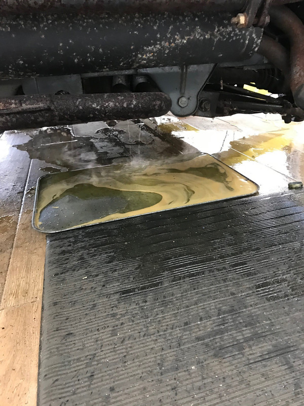 freeze plug mess