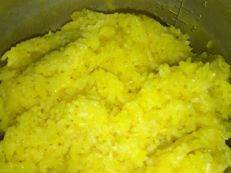 Sangat Mudah Ini Cara Masak Pulut Kuning Guna Rice Cooker 