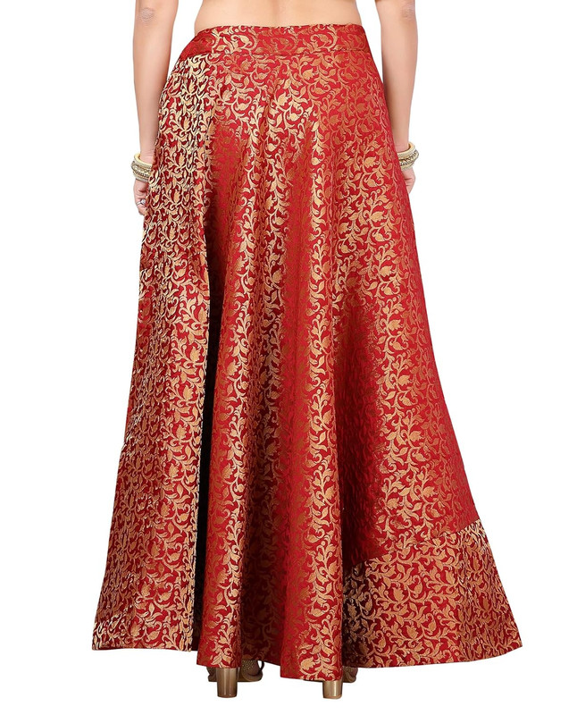 Women's Maxi Skirt Flared Bollywood Lehenga Choli Belly Dancing Skirts Partywear - Picture 3 of 47