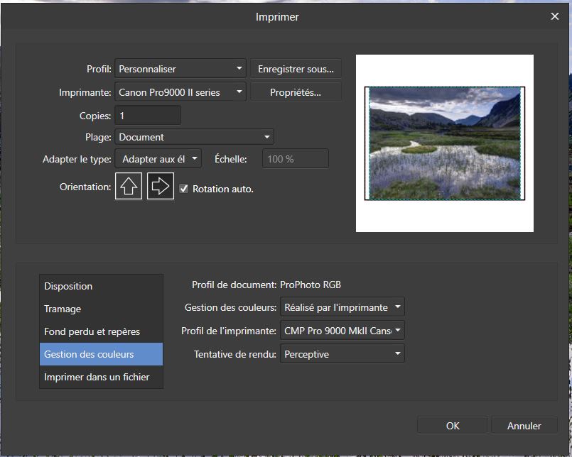 GestionDesCouleursParImprimante