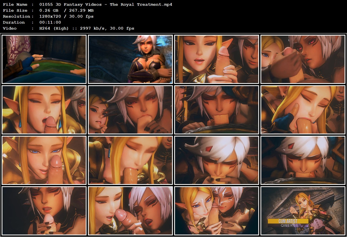 01055 3D Fantasy Videos - The Royal Treatment.mp4