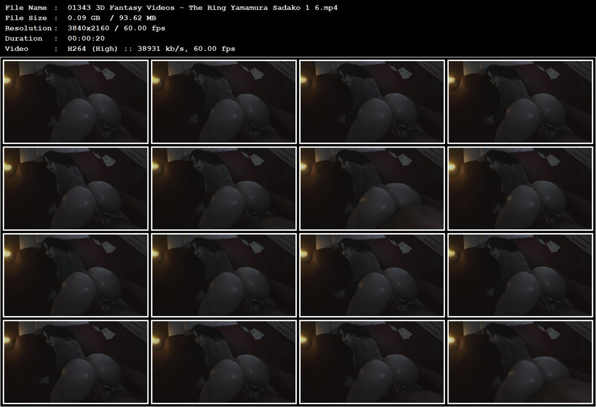 01343 3D Fantasy Videos - The Ring Yamamura Sadako 1 6.mp4