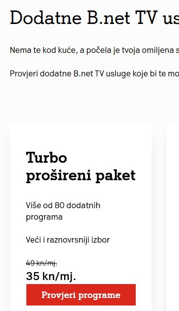 B.net prošireni paket_