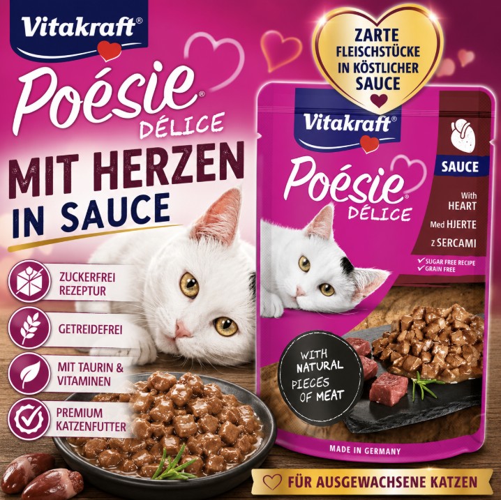 Vitakraft Poésie Délice Herzen
