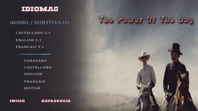 2 - El Poder del Perro [DVD9 Custom][Pal][Cast/Ing/Fra][Sub:Varios][Western][2021]
